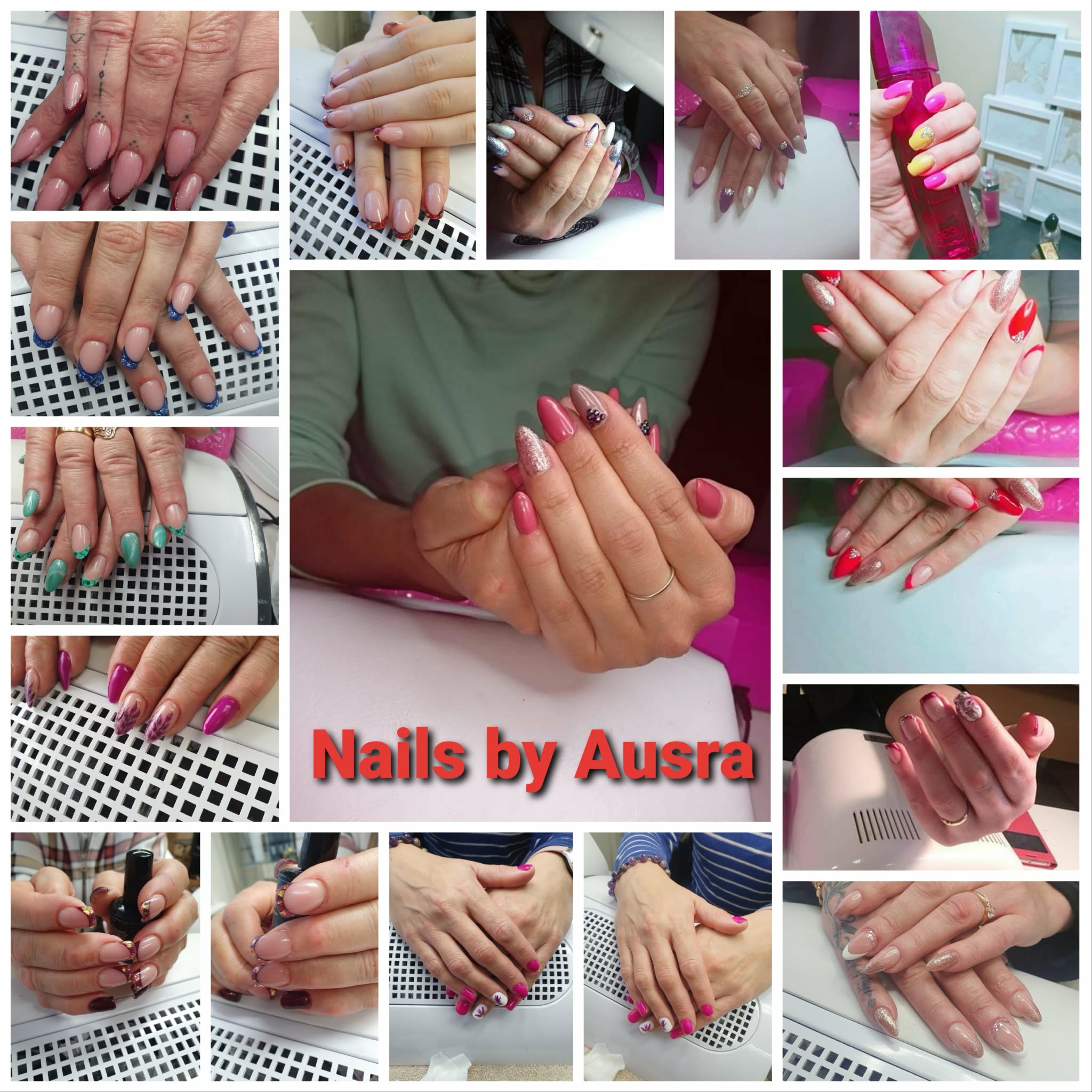 Gel nails at Aušra Beauty Studio